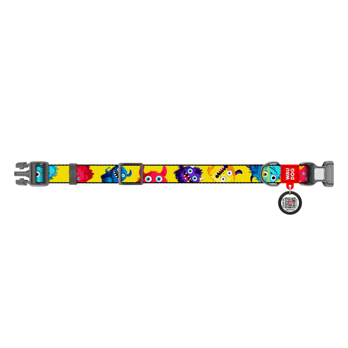 Waudog Zgarda nylon Furry Monsters