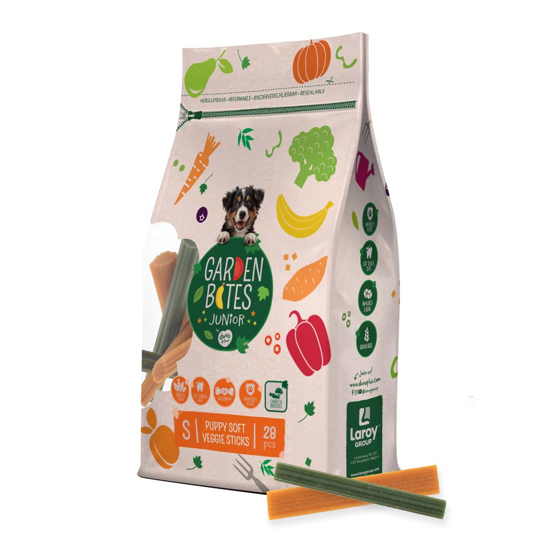 Recompensa Garden Bites Puppy M 12cm/14buc