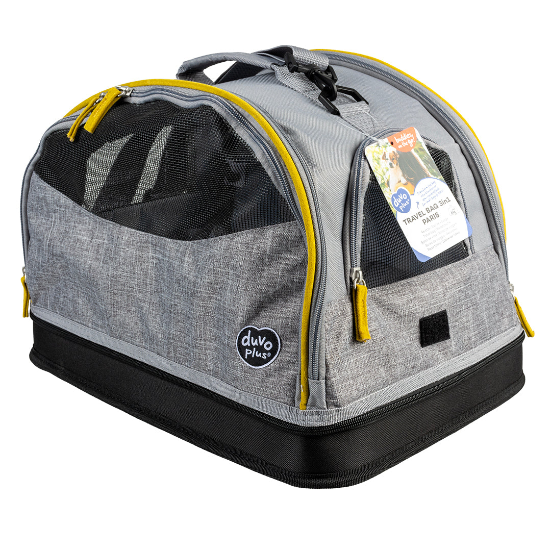 Geanta transport Paris gri 3 in1 44x31x31 cm