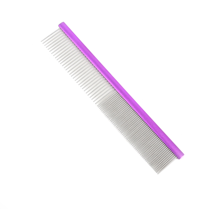Groom Professional Spectrum Pieptene Aluminiu 50/50 Purple 25cm