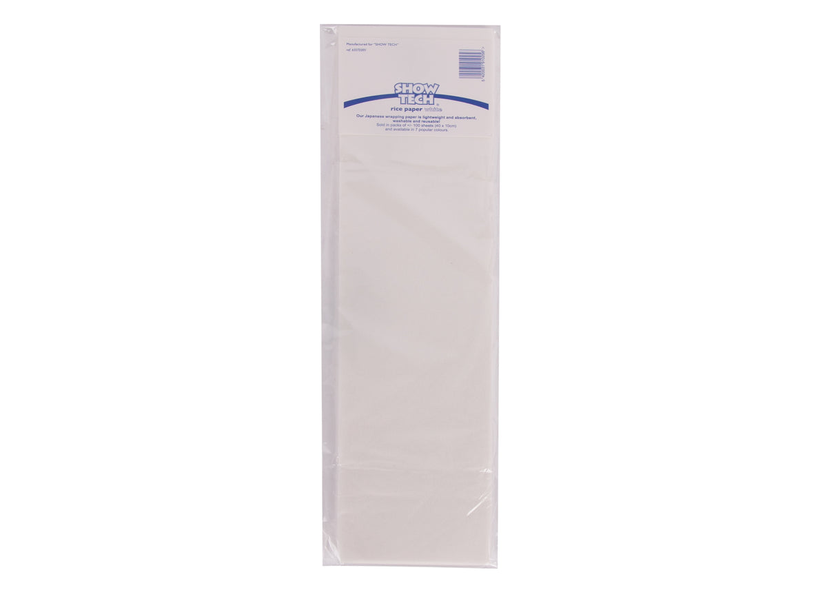 Show Tech Rice paper - hartie de orez pentru impachetat alba