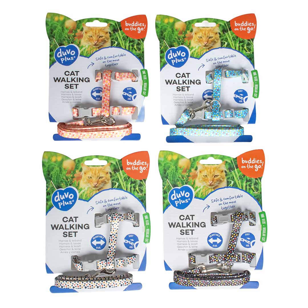 Set plimbare pisici Colorfull Balls 20-35cm