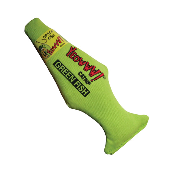 Jucarie Yeowww! Green Fish