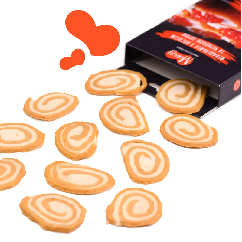 MAVSY Recompense pentru Caini, Philadelphia cu Somon si Icre Rosii 100g