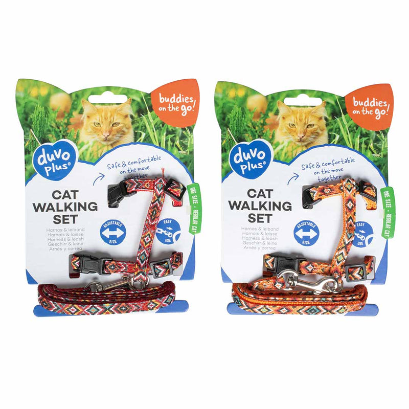 Set plimbare pisici Indian Design 20-35cm