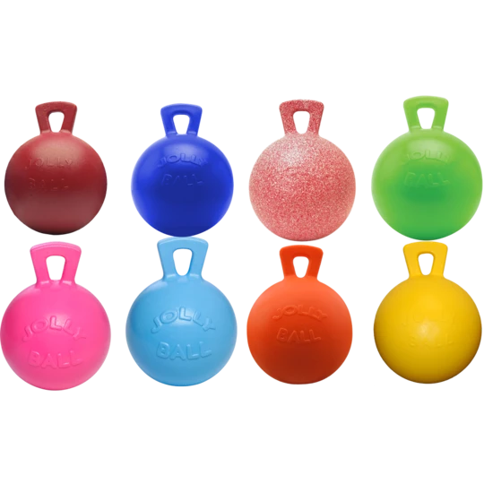 Jucarie Jolly Ball Verde "Parfum Mar" 10"