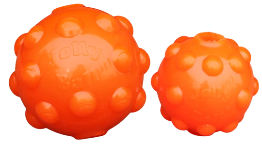 Jucarie Jolly Jumper Portocalie 10cm