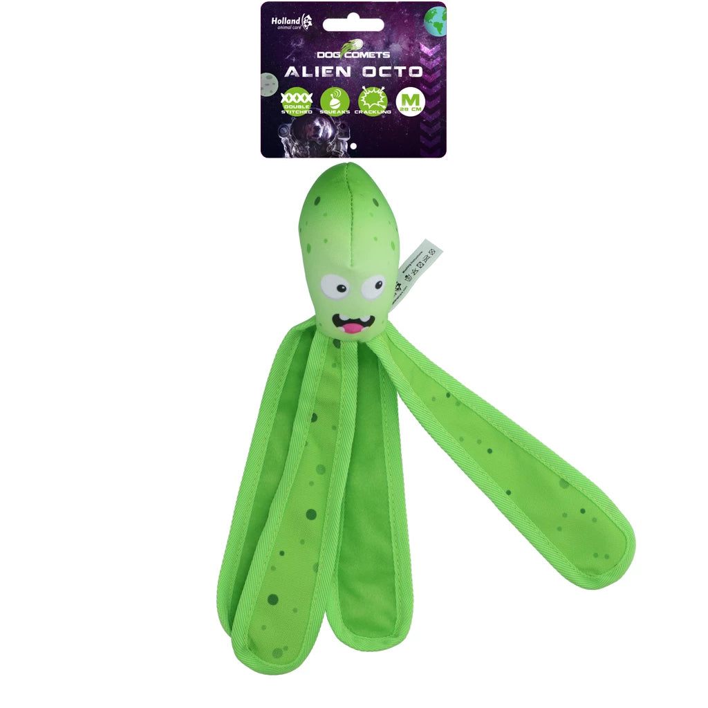 Jucarie Dog Comets Caracatita Plutitoare Alien L Verde