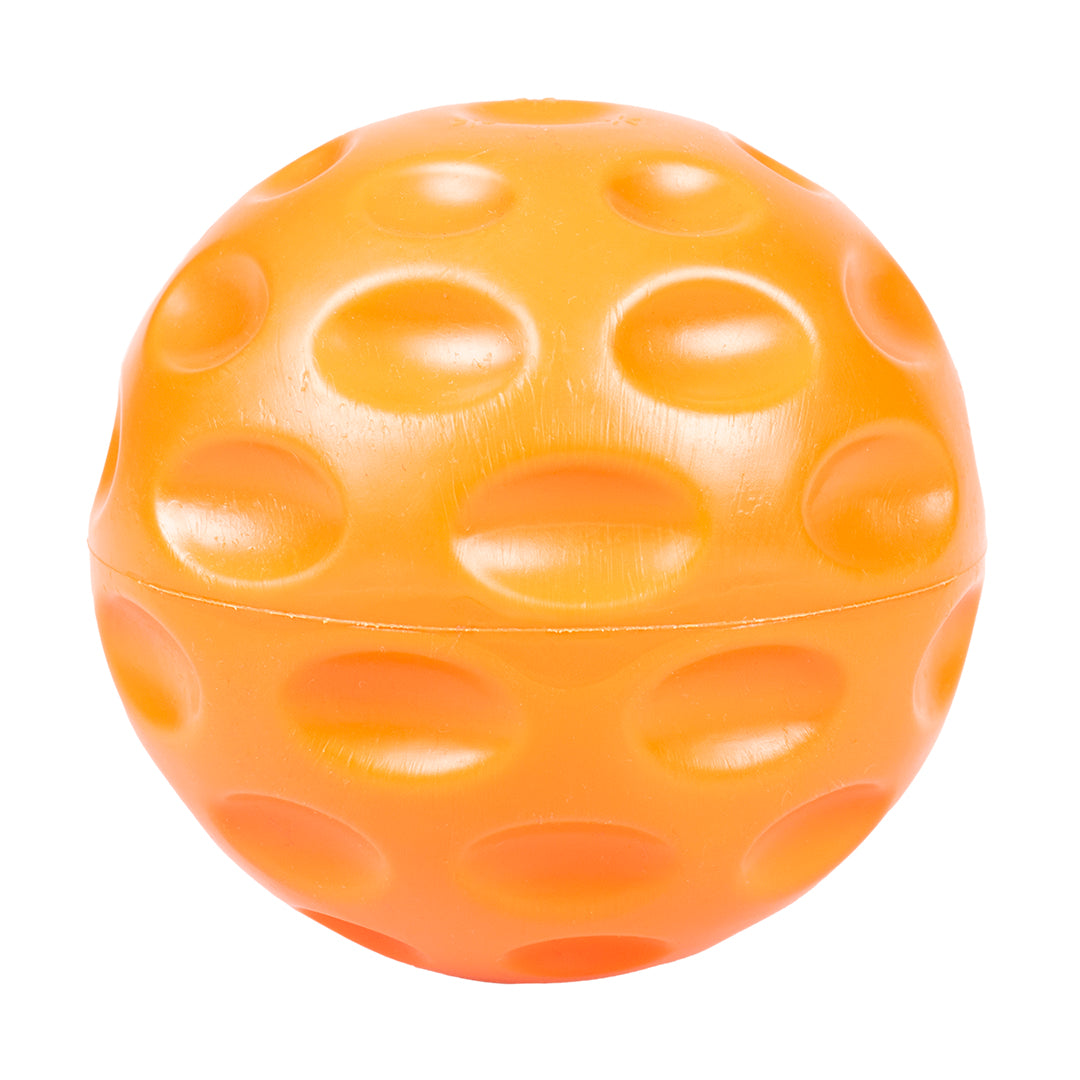 Minge cauciuc Giggle 9cm - portocaliu