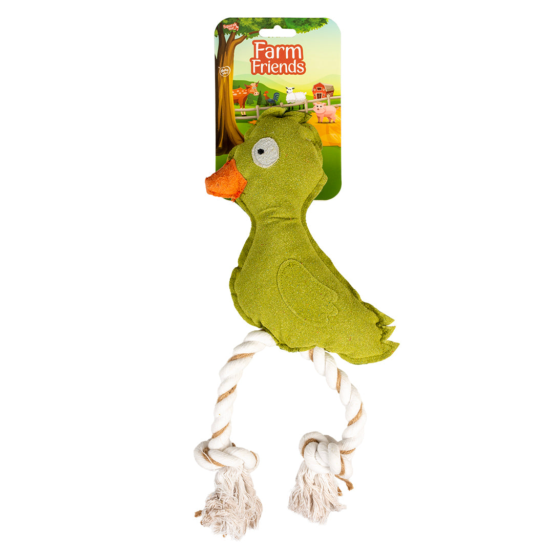 Jucarie Farm friends Darcy Duck 40 cm - Verde