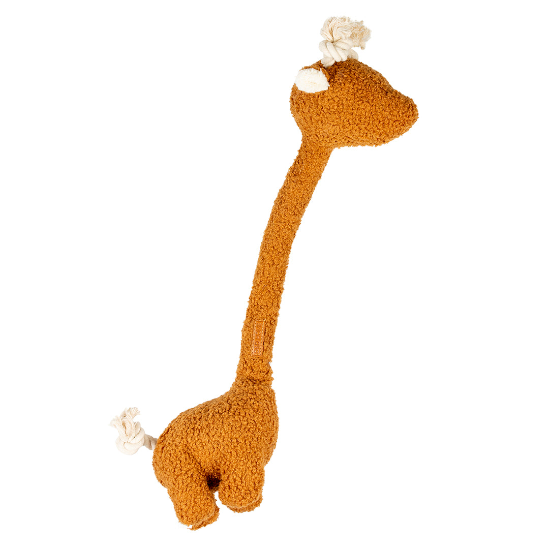 Jucarie caine George Girafa 52x20x10cm maro