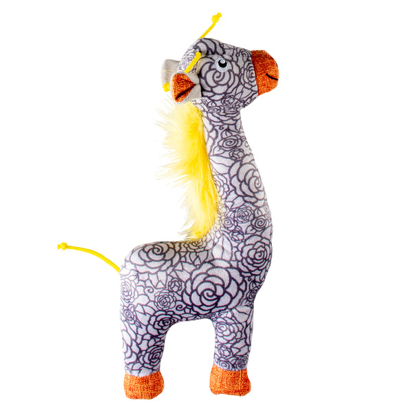 .Jucarie plus Girafa retro gri 32x14x5cm