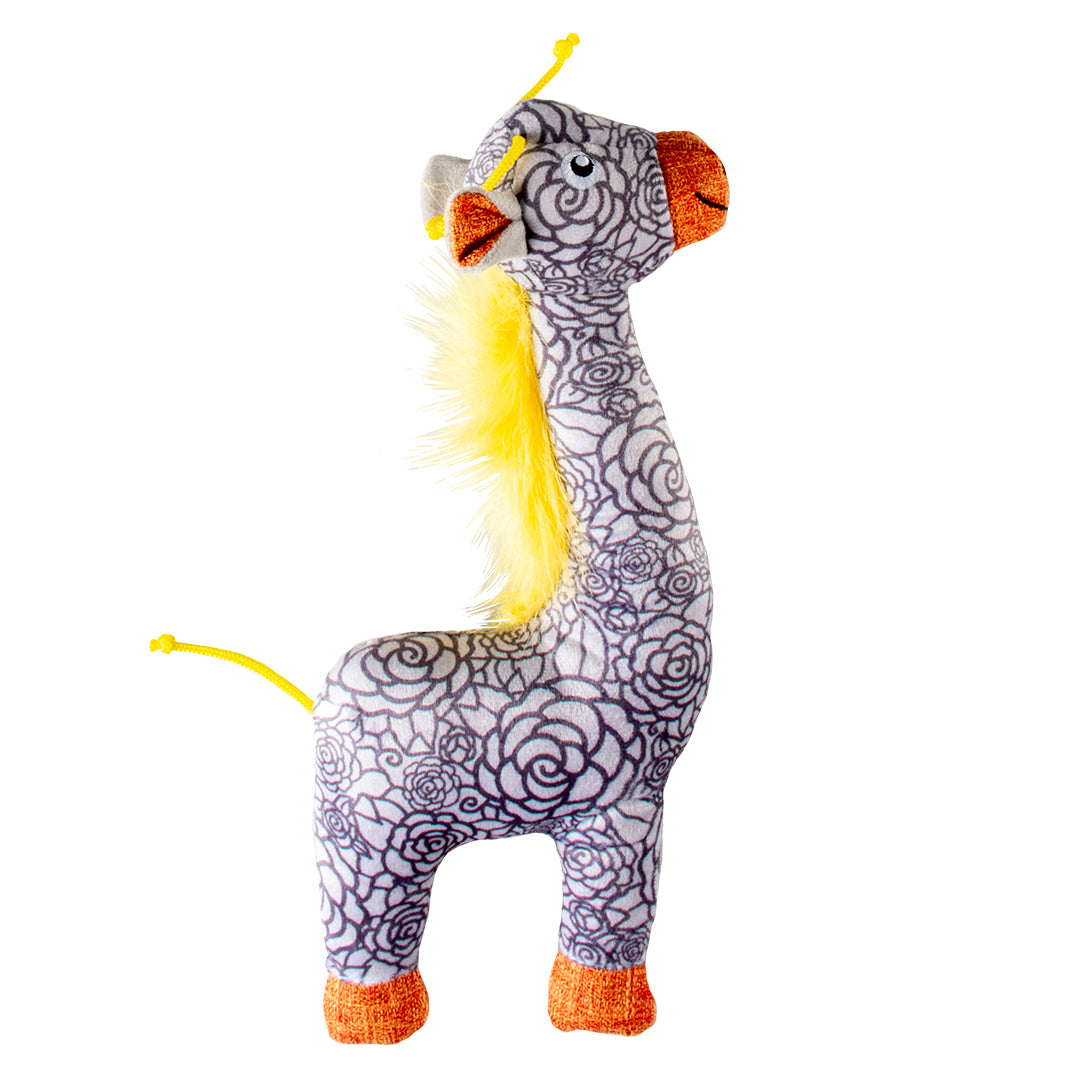 .Jucarie plus Girafa retro gri 32x14x5cm