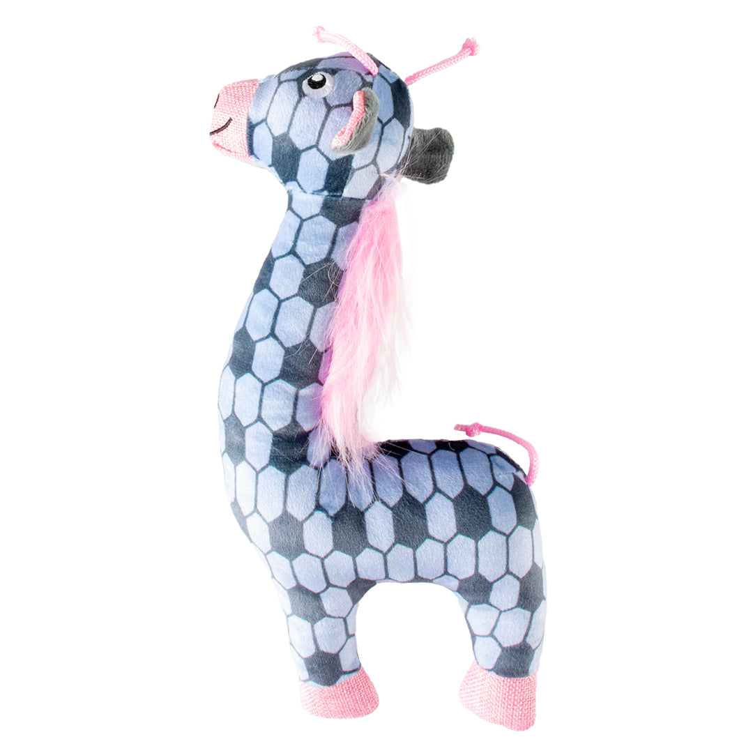 .Jucarie plus Girafa retro albastra 32x14x5cm
