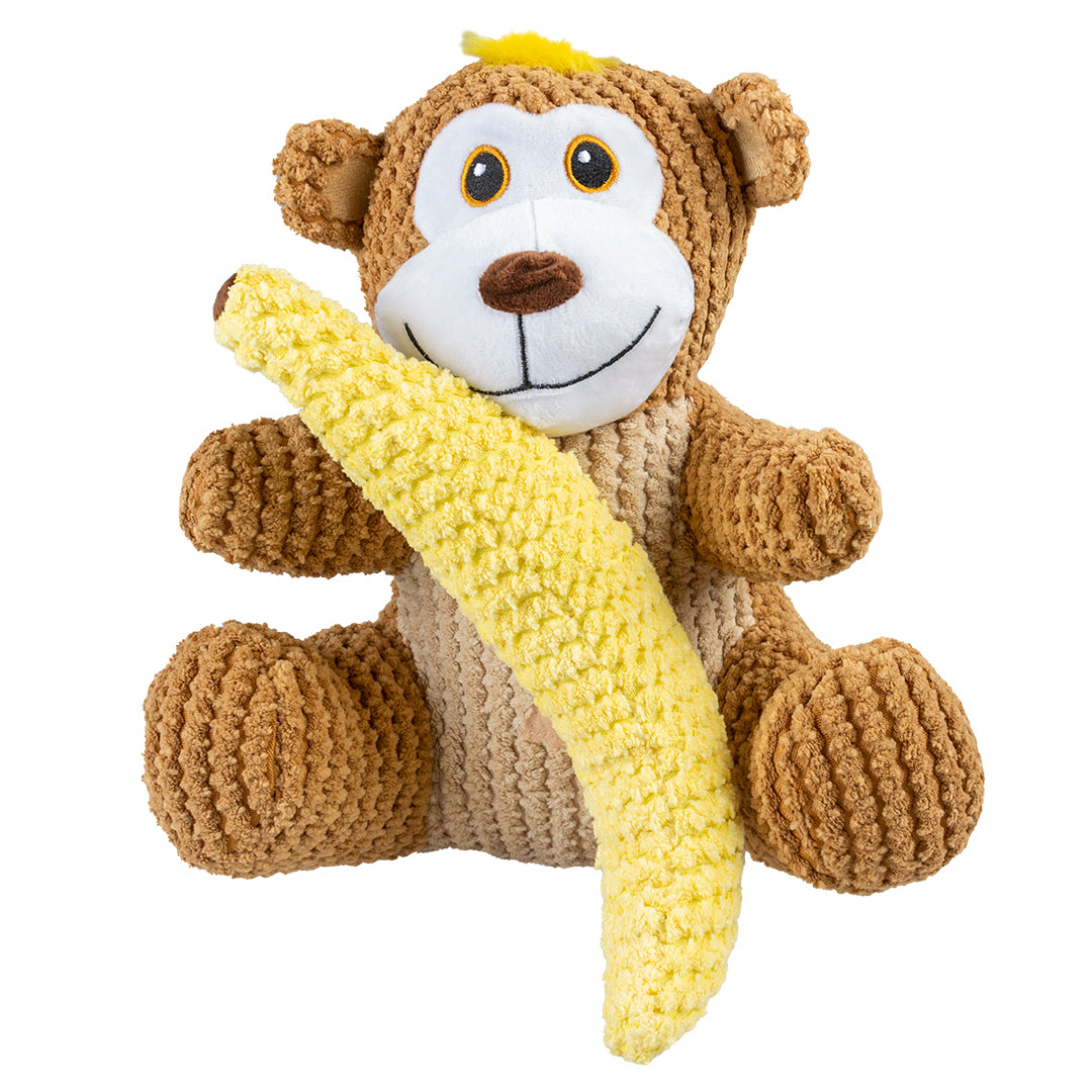 Jucarie Maimuta + banana 27x27x16.5 cm
