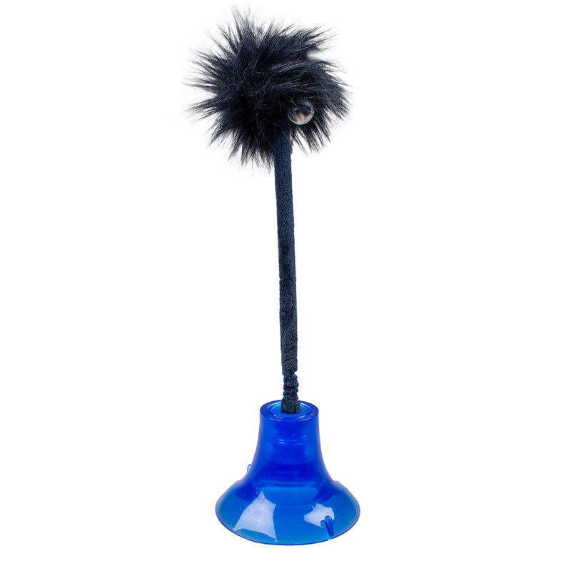Jucarie pisica Wobble'n Play Spring 31,5x10,3x10,3cm albastru