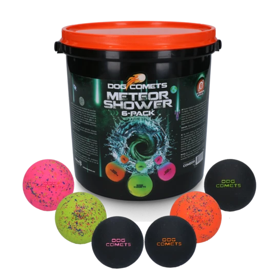 Jucarie Dog Comets Ploaia de meteoriti set 6 buc