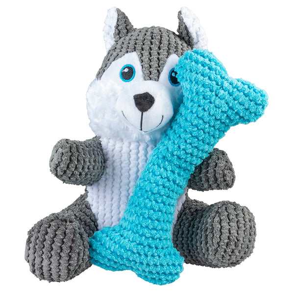 Jucarie Husky + Os 22x19x8 cm
