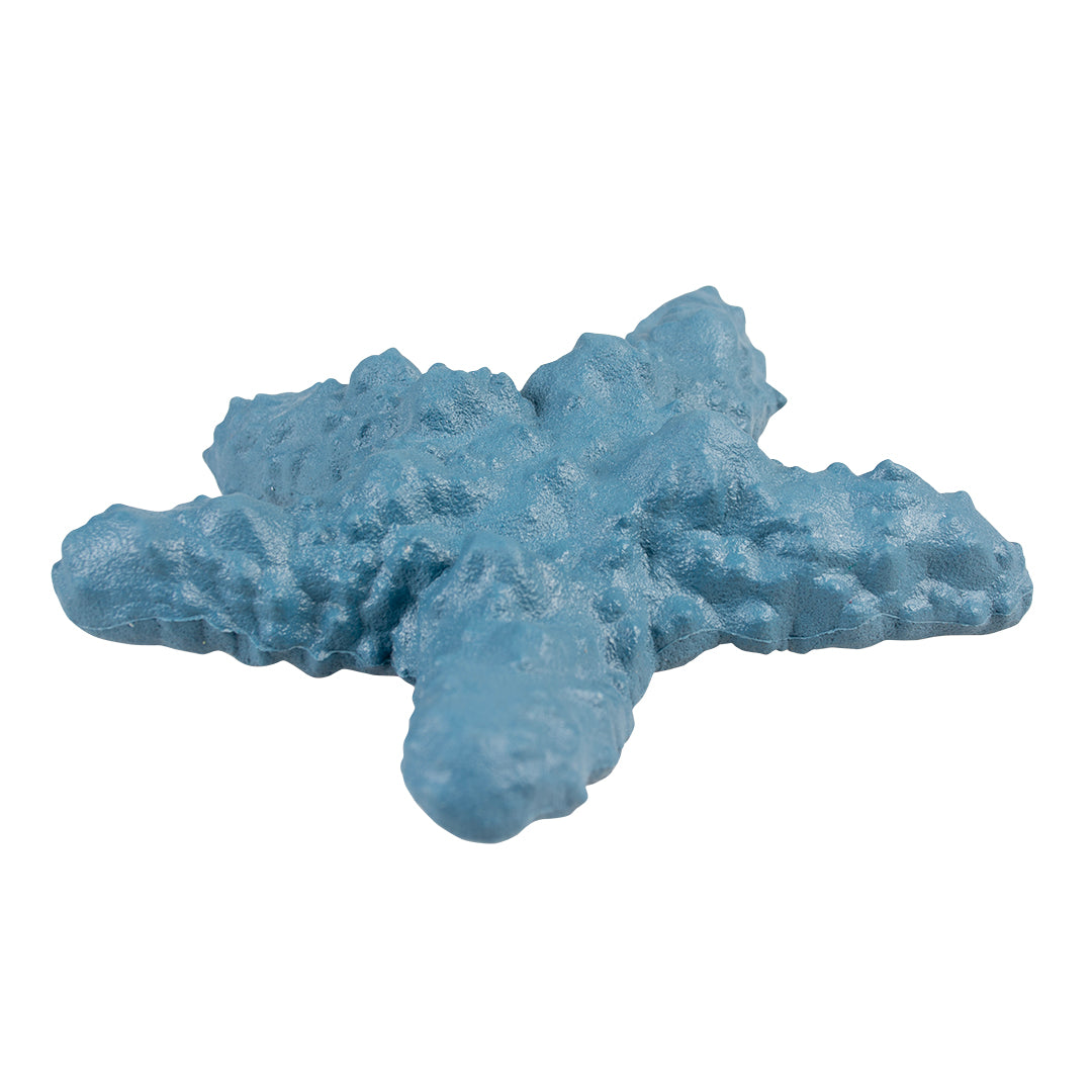 Jucarie Caini Stea de Mare cauciuc eco 15.2x15x4.8cm albastru