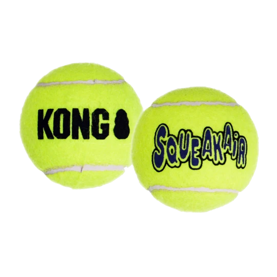 Jucarie KONG Air Squeaker Tennis Ball S 5 cm 3 pcs