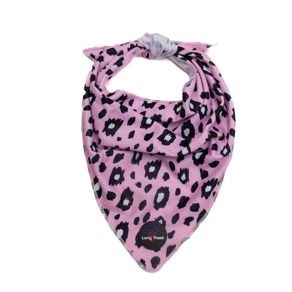 Long Paws Bandana FTD Leopard Roz