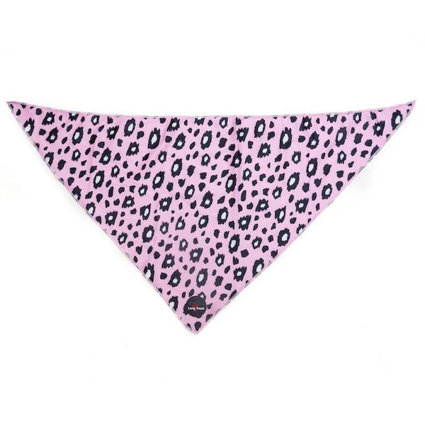 Long Paws Bandana FTD Leopard Roz