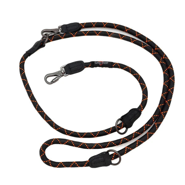 Long Paws Lesa Antrenament Neagra, 200cm