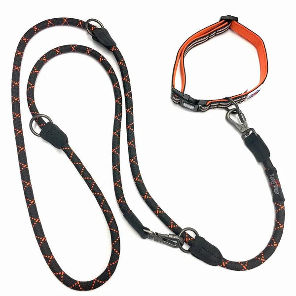 Long Paws Lesa Antrenament Neagra, 200cm