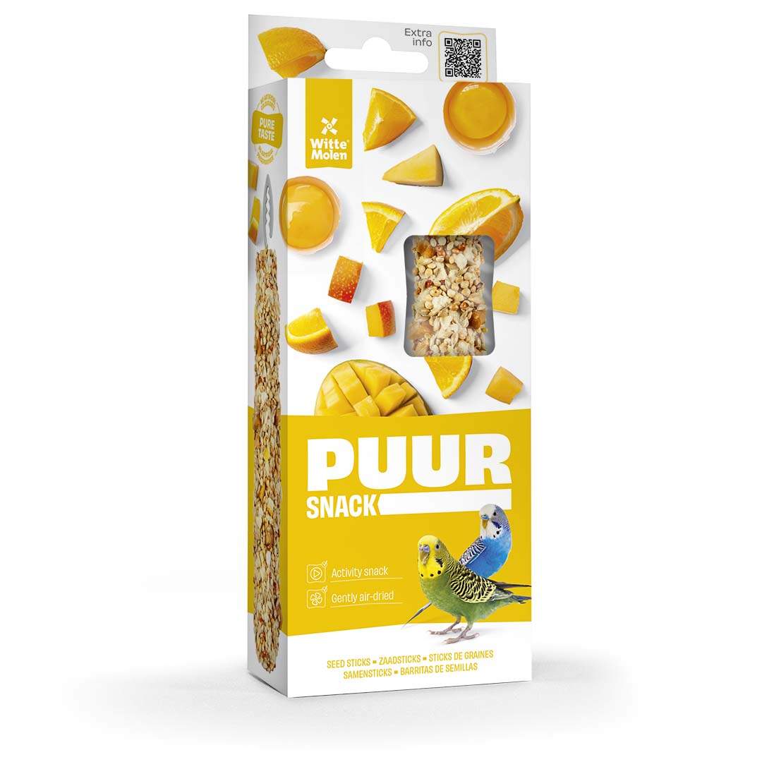 PUUR Snack cu Mango si Portocale 140g
