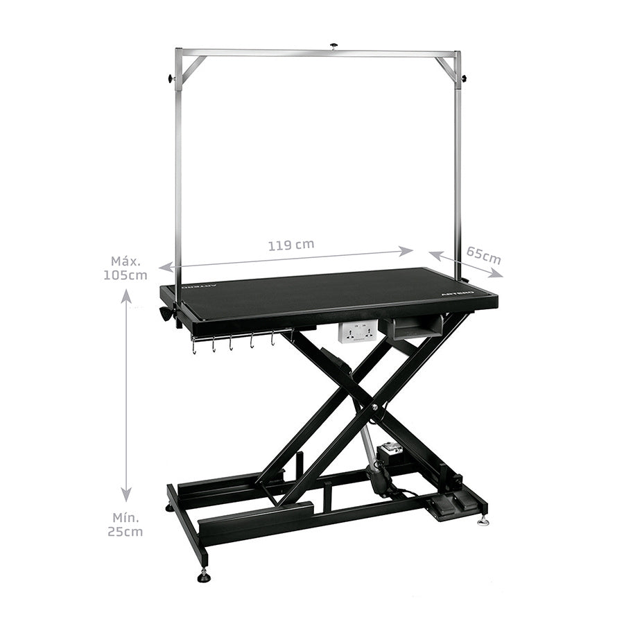 Masa electrica Artero Premium 119x65 cm
