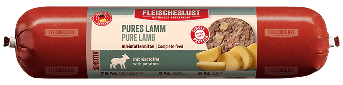 Hrană completă Miel pur cu cartofi