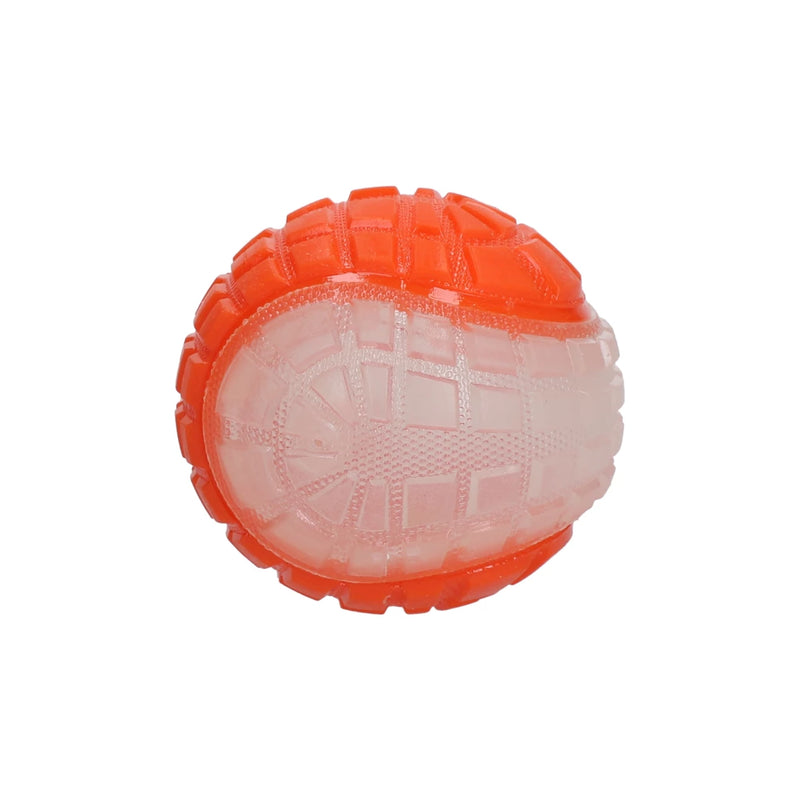 Jucarie Dog Comets Minge Glow In The Dark Moon Portocaliu