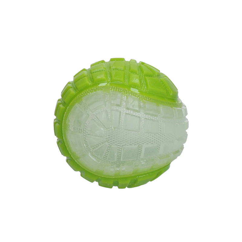 Jucarie Dog Comets Minge Glow In The Dark Moon Verde