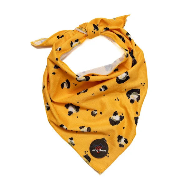 Long Paws Bandana FTD Mustard Panda