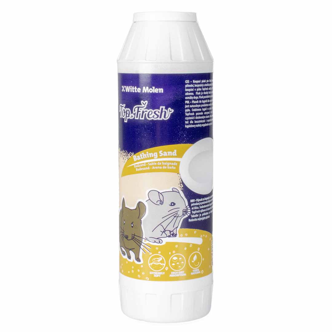 Top Fresh Nisip natural pentru baie Chinchilla