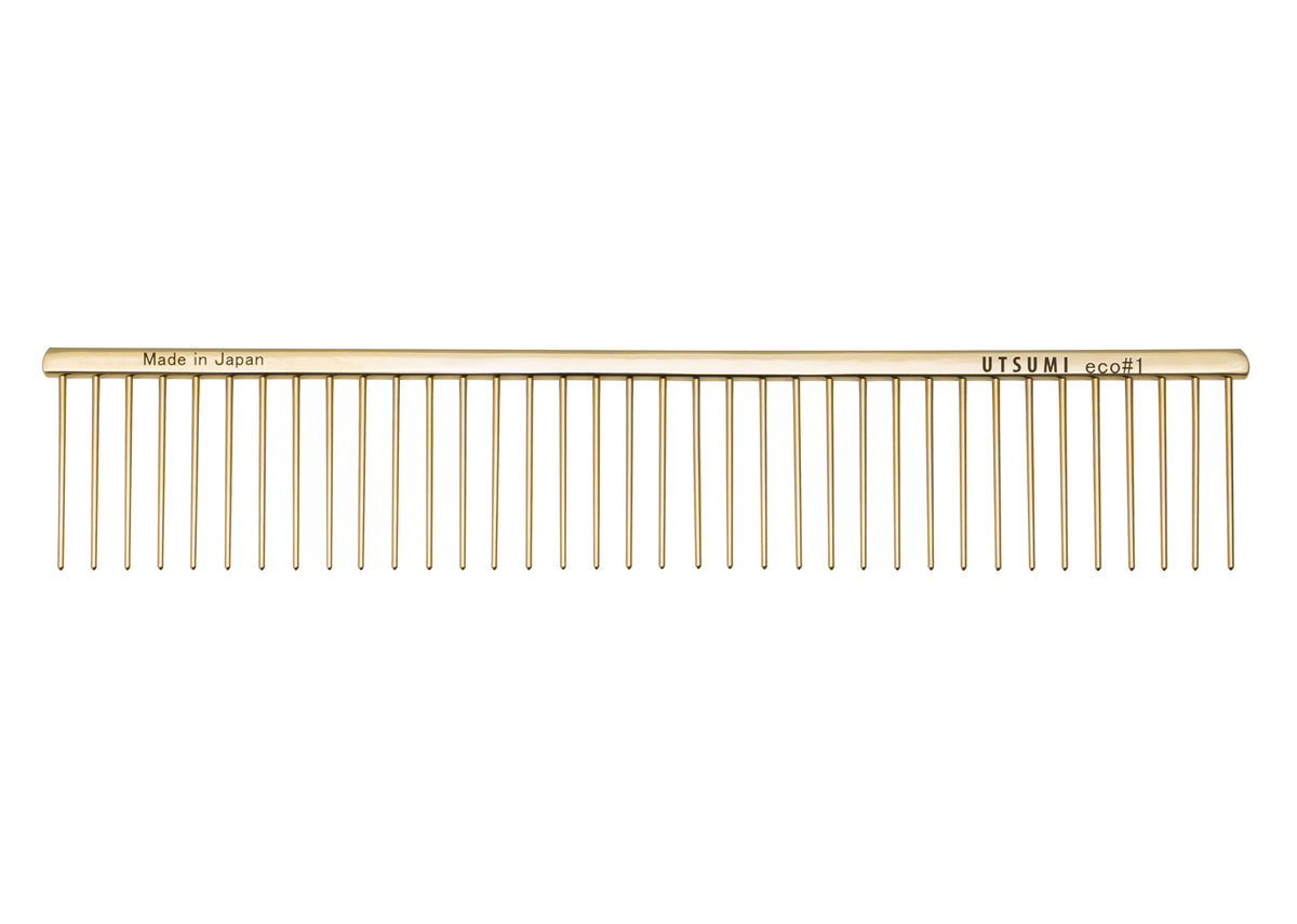 Utsumi Pieptene Eco#1 auriu 25cm