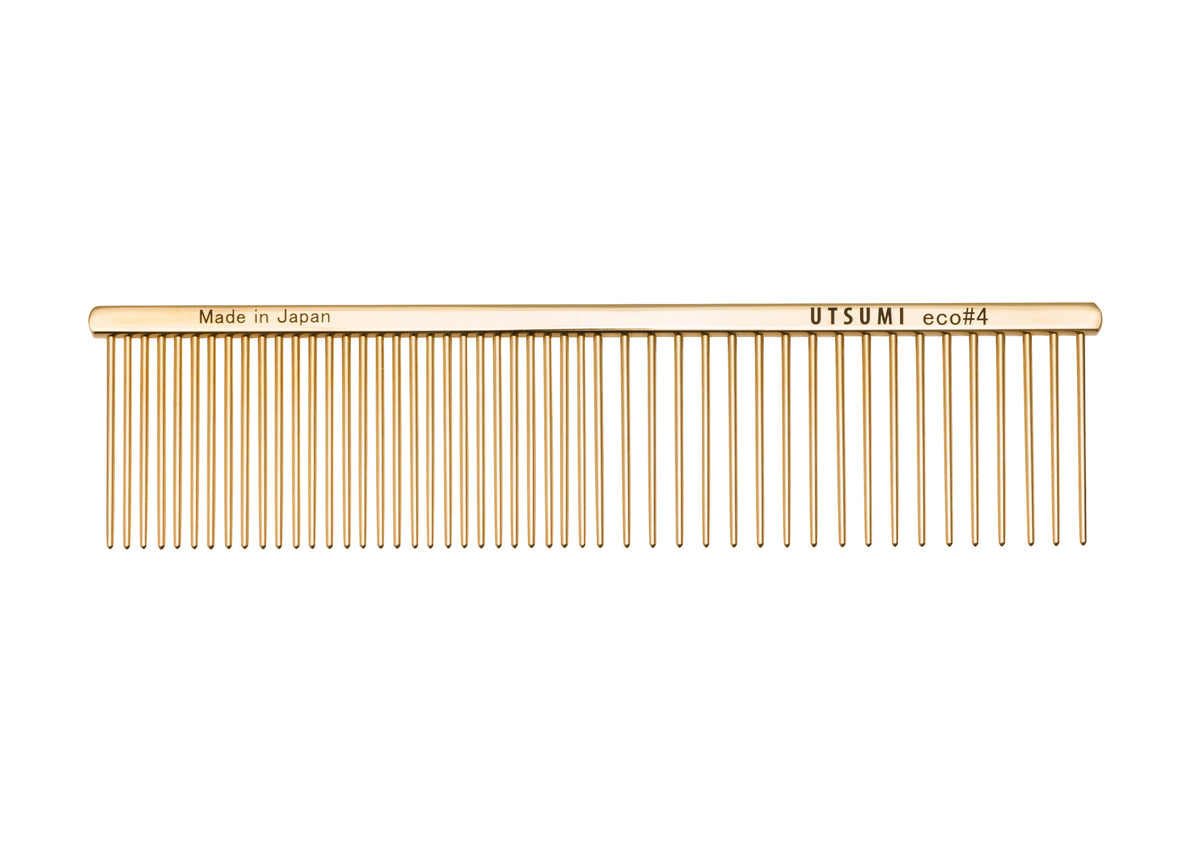Utsumi Pieptene Eco#4 auriu 19cm