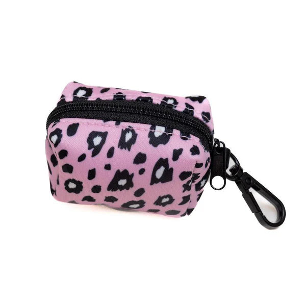Long Paws Pouch Pungi Igienice Leopard Roz