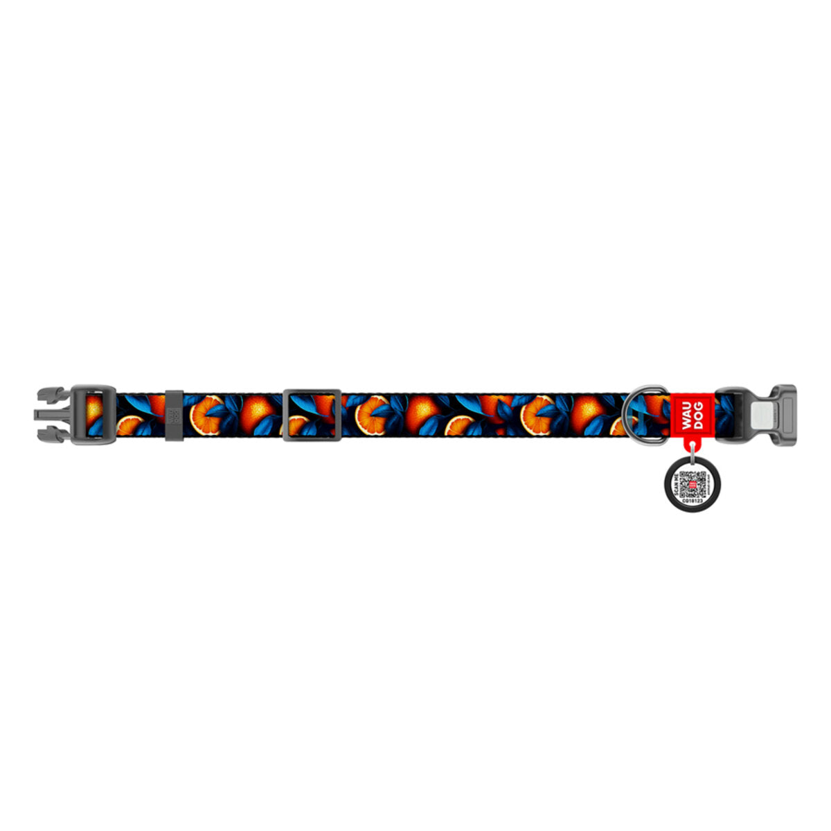 Waudog Zgarda nylon Oranges