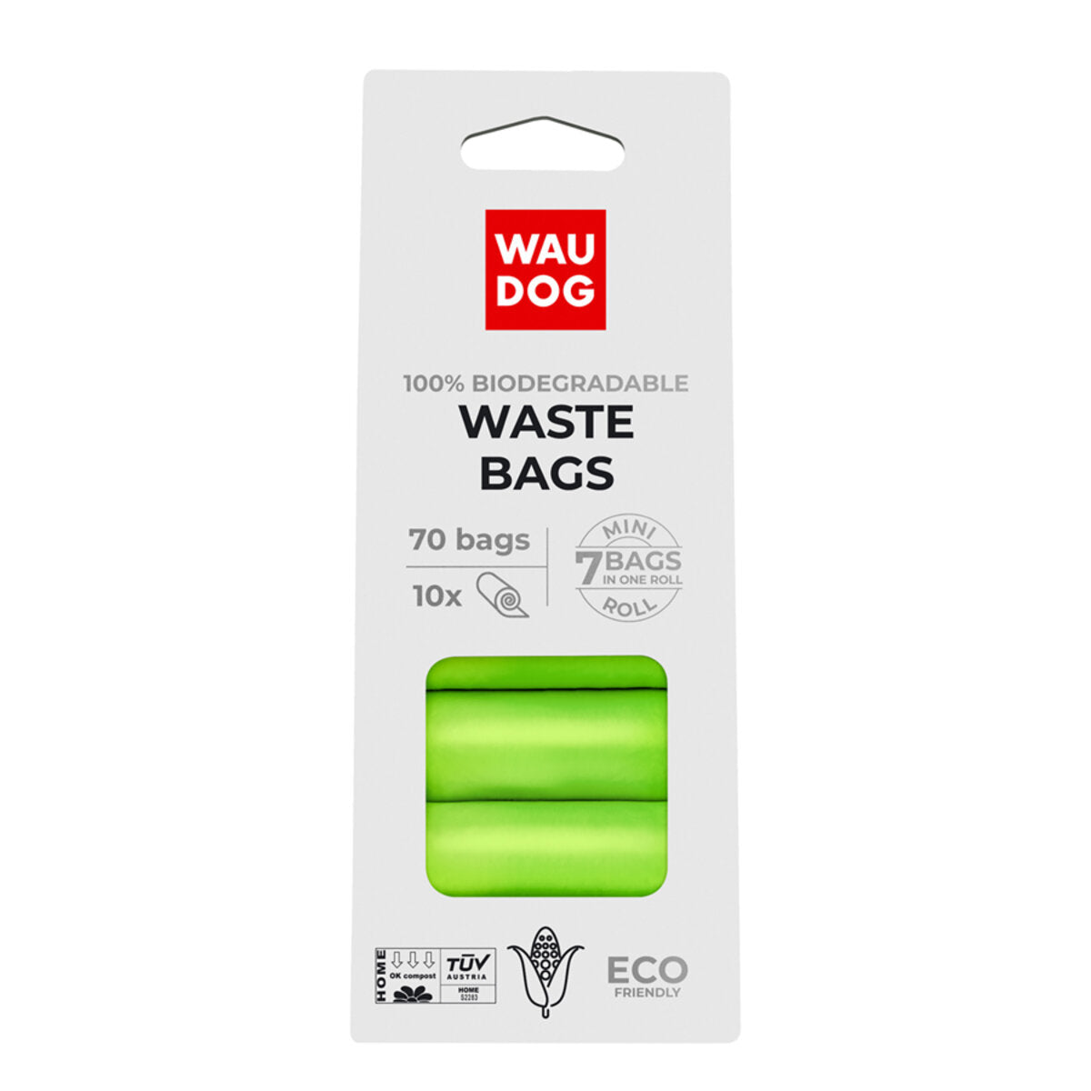 Waudog Pungi Igienice biodegradabile 70buc