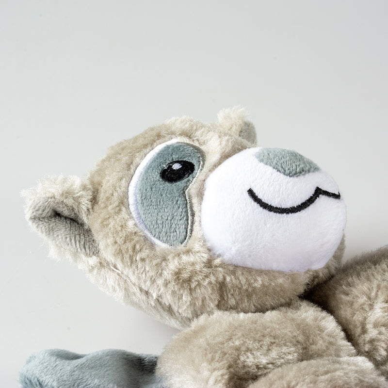 Jucarie de plus Raton cu squeaker gri