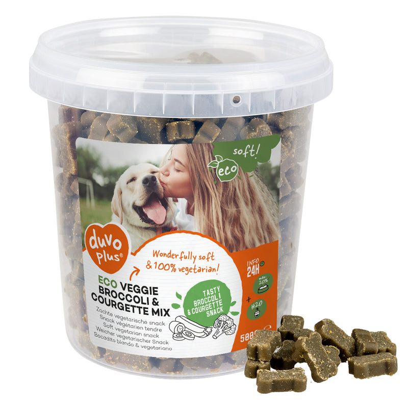 Recompense pentru caini Soft eco veggie Broccoli si dovlecel