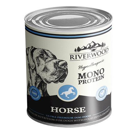 Riverwood Conserva Monoproteica pentru caini cu carne de cal