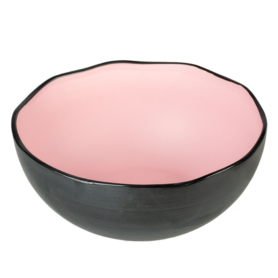 Bol Stone Organic negru/roz