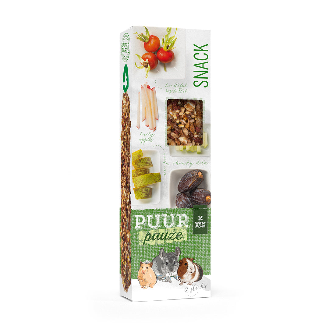 Puur Sticks cu para si curmale 180g