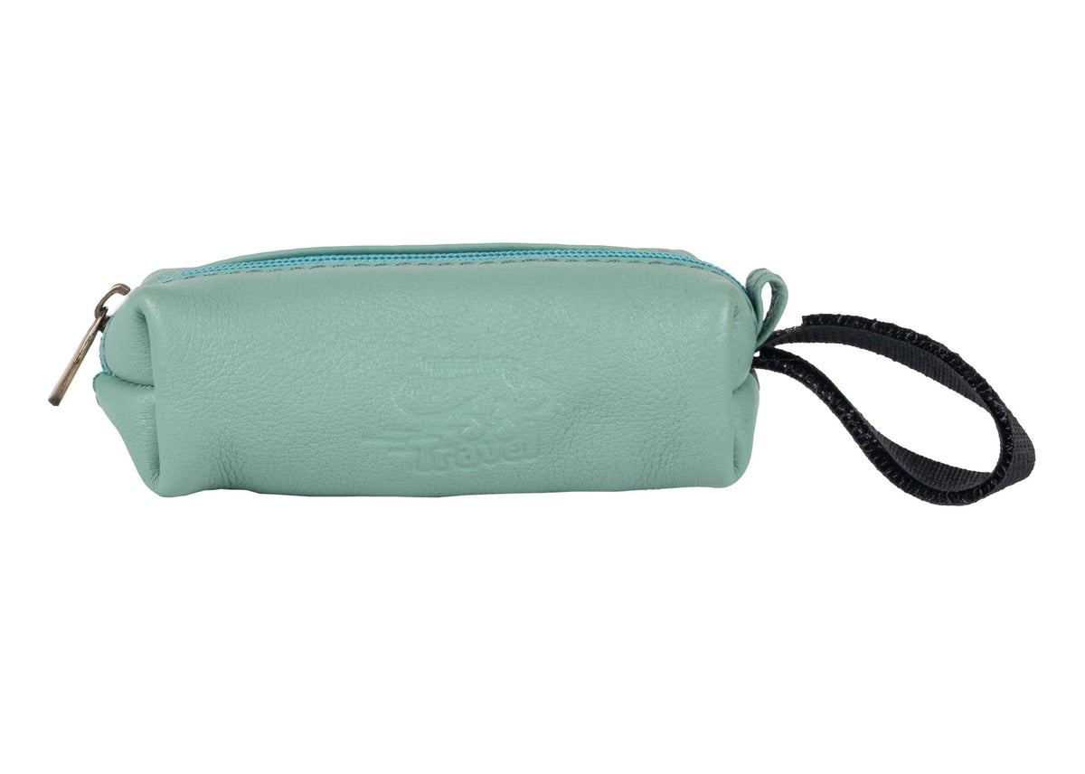 Suport pungi igienice Piele - Verde menta