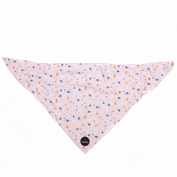 Long Paws Bandana FTD Terazzo Pink