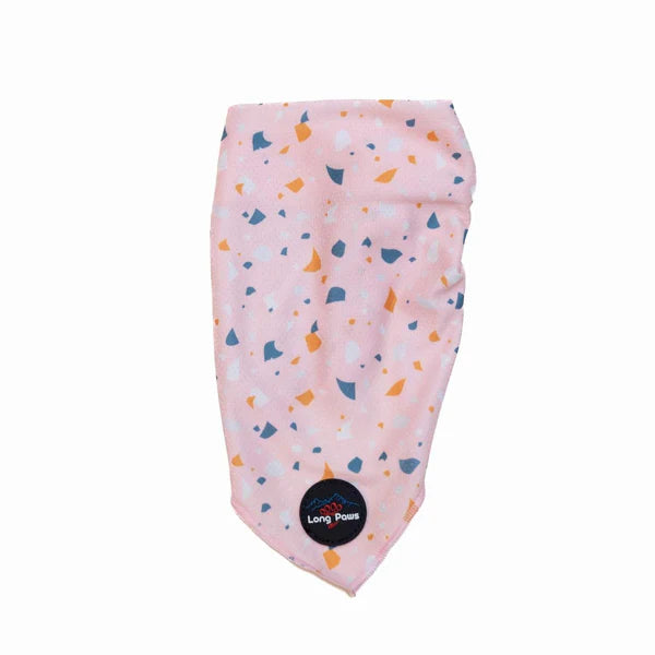 Long Paws Bandana FTD Terazzo Pink