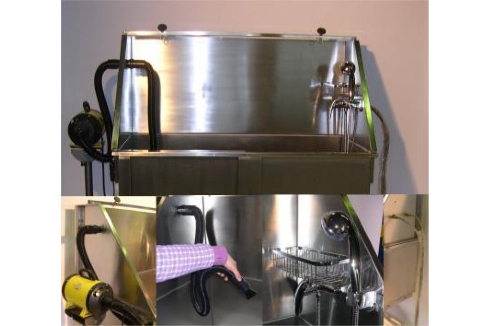 Cada inox cu sistem de dus