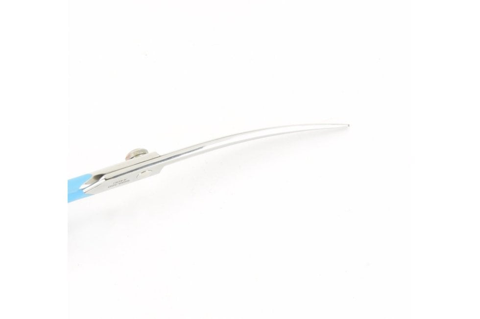 Tritra Foarfeca Curba Blue Soft Grip 7''